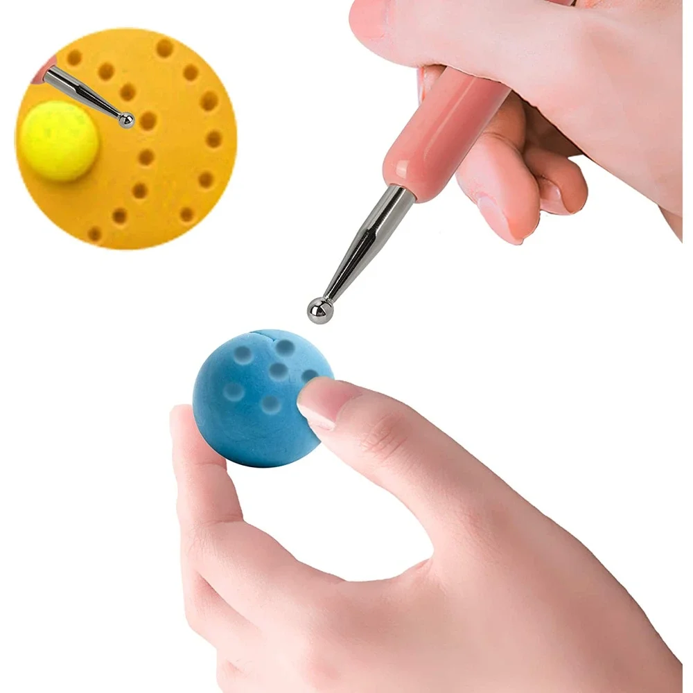 5 Pcs Embossing Stylus Set Pattern Tracing Transfer Paper Nail Art Dotting Tool